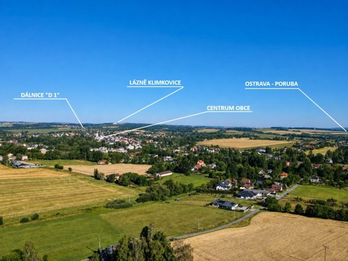 Prodej, Pozemek k bydlení, Klimkovice