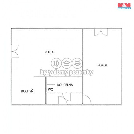 Pronájem, Byt 2+kk, Žamberk