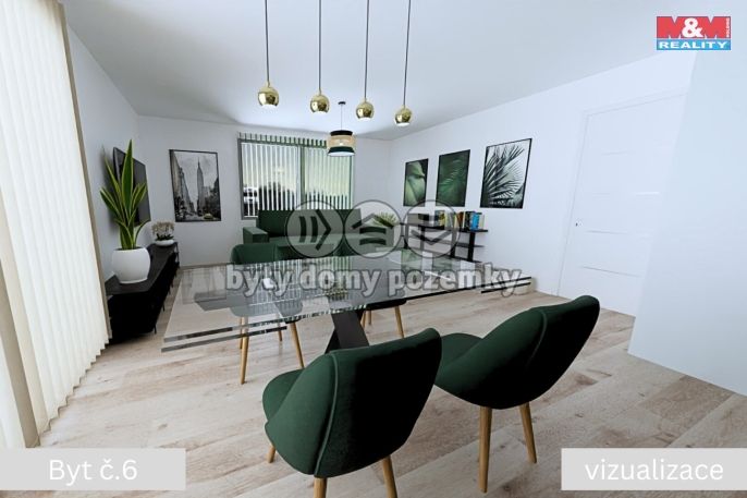 Prodej, Byt 2+kk, Žleby