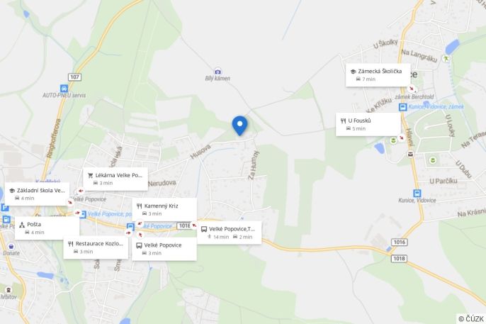 Pronájem, Byt 2+kk, Velké Popovice