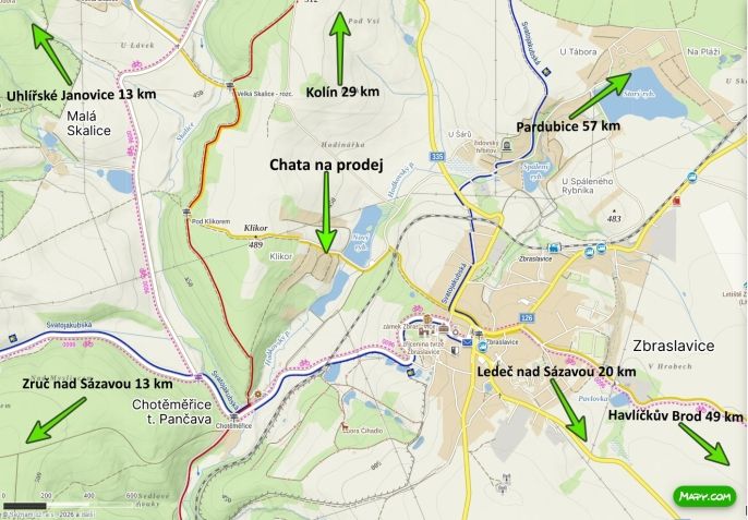 Prodej, Chata, Zbraslavice