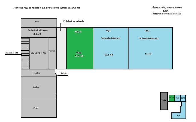 Prodej, Rodinný dům, Měšice