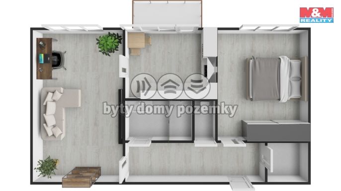 Prodej, Byt 2+1, Kladno