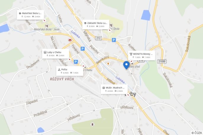 Prodej, Rodinný dům, Luby