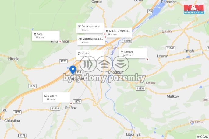 Prodej, Pozemek k bydlení, Bavoryně