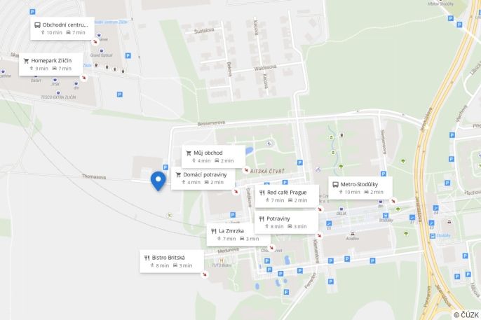 Pronájem, Byt 1+kk, Praha