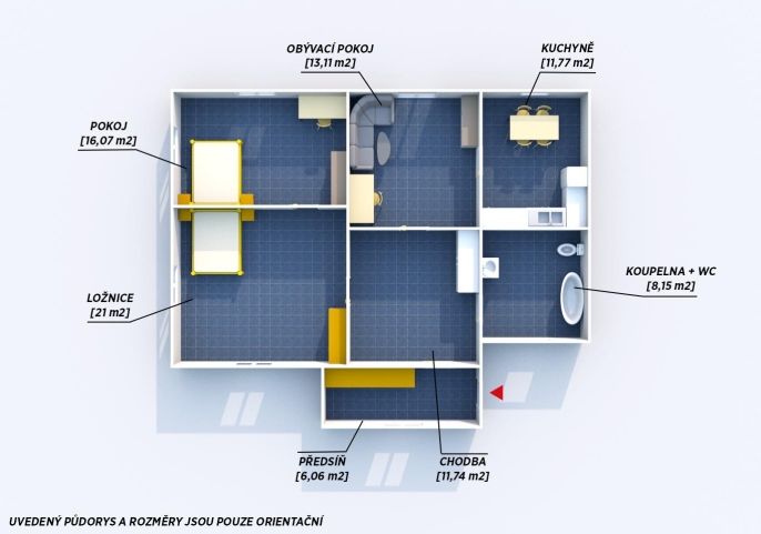 Prodej, Rodinný dům, Hudlice