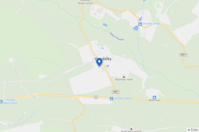 Pronájem, Byt 2+1, Verušičky
