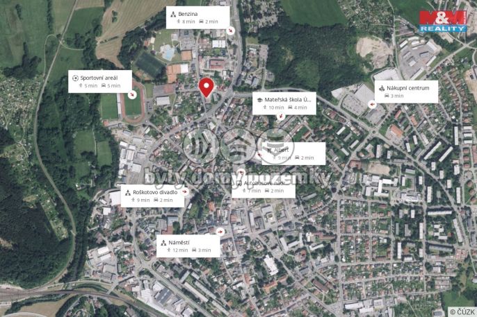 Prodej, Byt 3+1, Ústí nad Orlicí