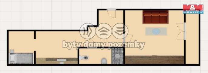 Prodej, Byt 2+1, Karlovy Vary