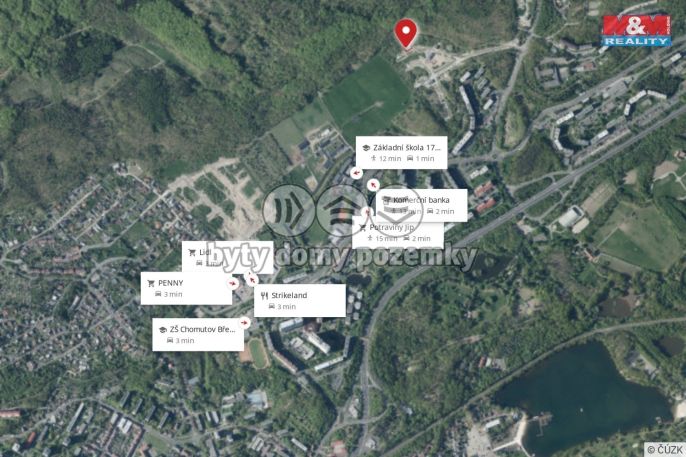 Prodej, Pozemek k bydlení, Chomutov