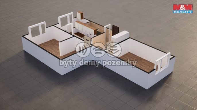 Prodej, Byt 2+1, Ústí nad Labem