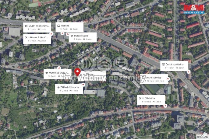 Pronájem, Byt 2+1, Praha