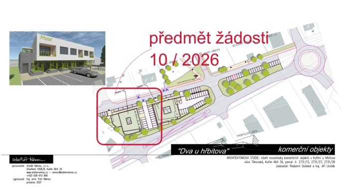 Prodej, Komerční pozemky, Kuřim