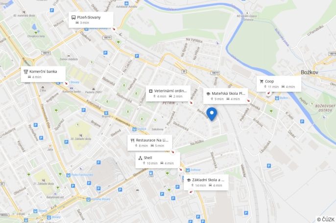 Prodej, Byt 1+1, Plzeň