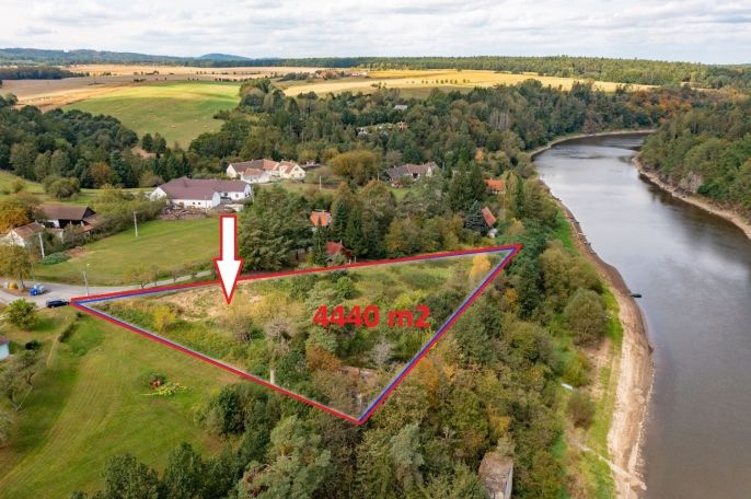 Prodej, Pozemek k bydlení, Albrechtice nad Vltavou