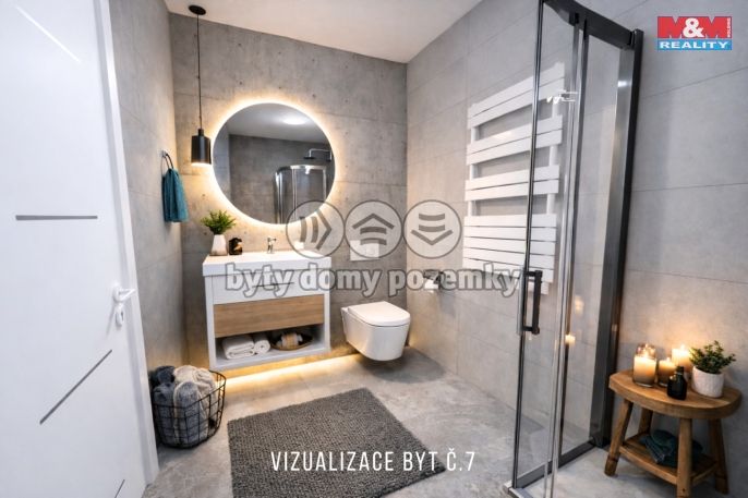 Prodej, Byt 2+kk, Žleby