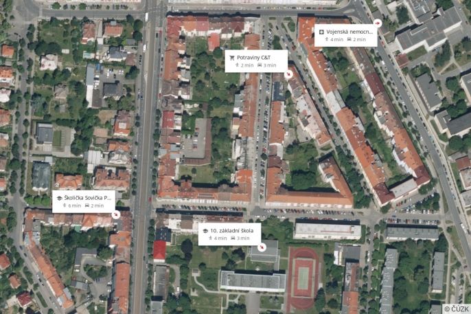 Pronájem, Byt 2+kk, Plzeň