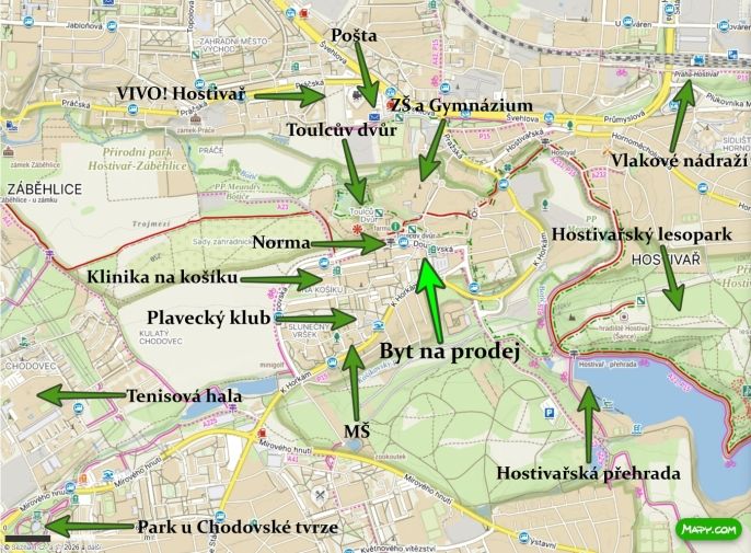 Prodej, Byt 3+1, Praha