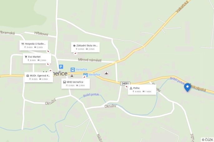 Prodej, Rodinný dům, Verneřice