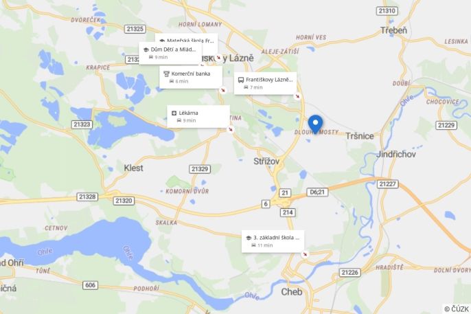 Pronájem, Byt 3+kk, Františkovy Lázně