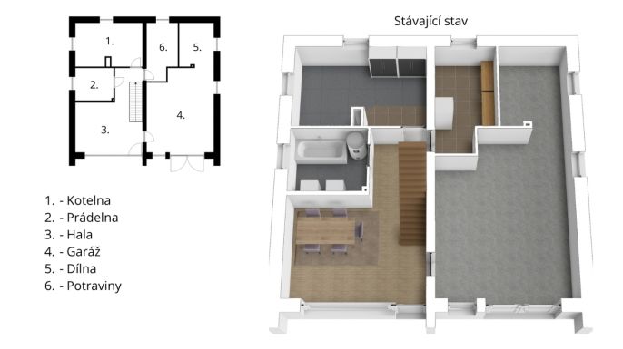 Prodej, Rodinný dům, Staré Hodějovice