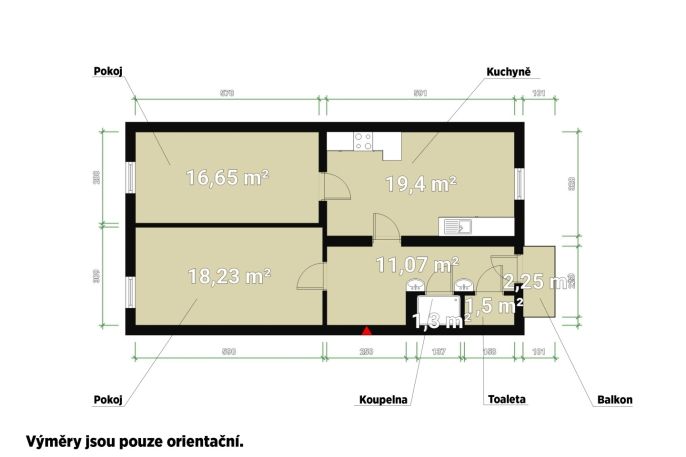 Prodej, Byt 2+1, Plzeň