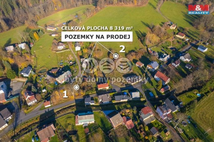 Prodej, Pozemek k bydlení, Chřibská