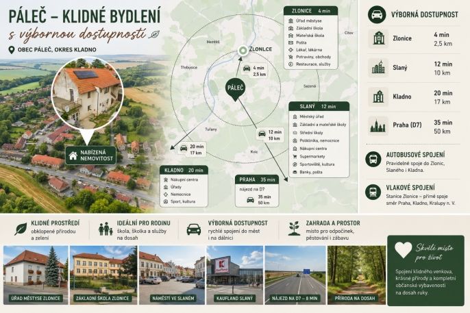Prodej, Rodinný dům, Páleč