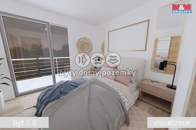 Prodej, Byt 3+kk, Žleby