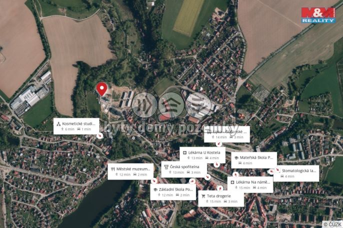 Prodej, Byt 1+kk, Polná