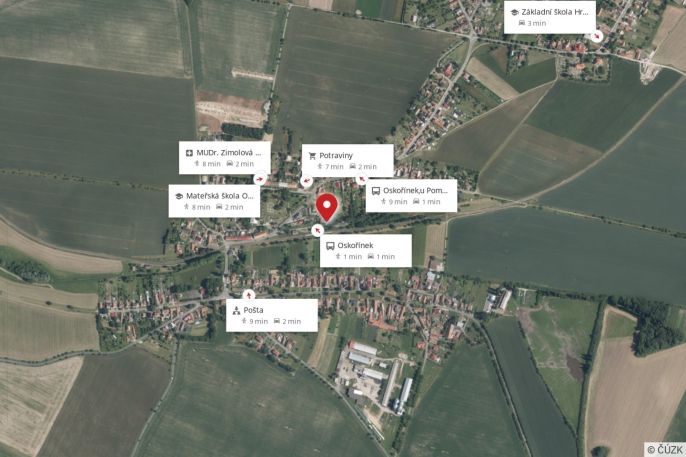 Prodej, Rodinný dům, Oskořínek