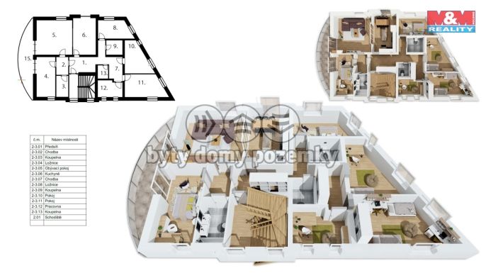 Prodej, Byt 5+1 a větší, Praha