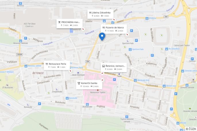 Pronájem, Kancelářský prostor, Teplice