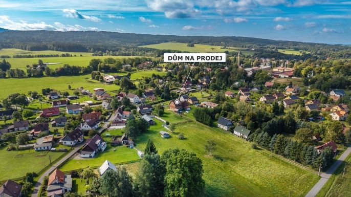 Prodej, Rodinný dům, Jindřichovice pod Smrkem