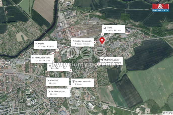 Prodej, Rodinný dům, Louny