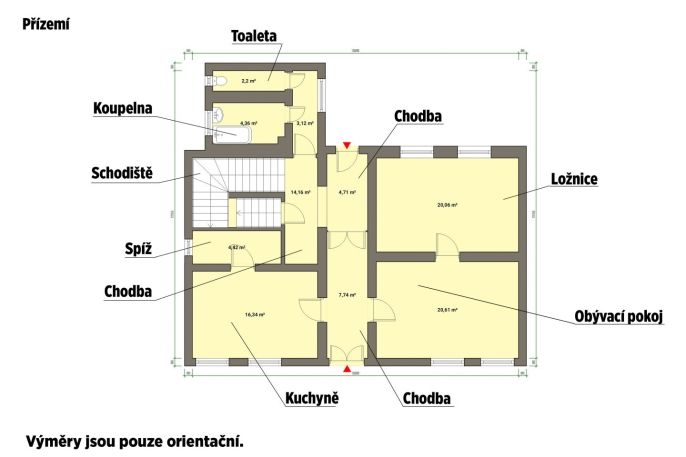 Prodej, Rodinný dům, Bochov