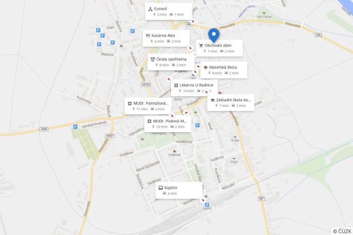 Prodej, Pozemek k bydlení, Kojetín