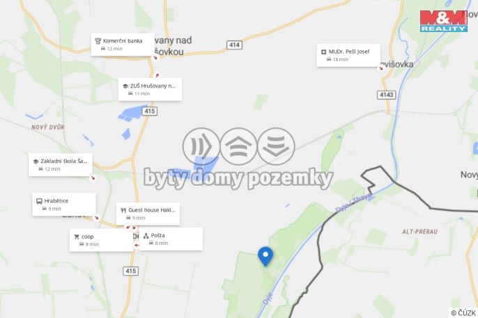 Prodej, Louka, Hrabětice