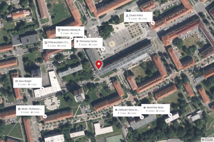 Prodej, Byt 3+kk, Příbram