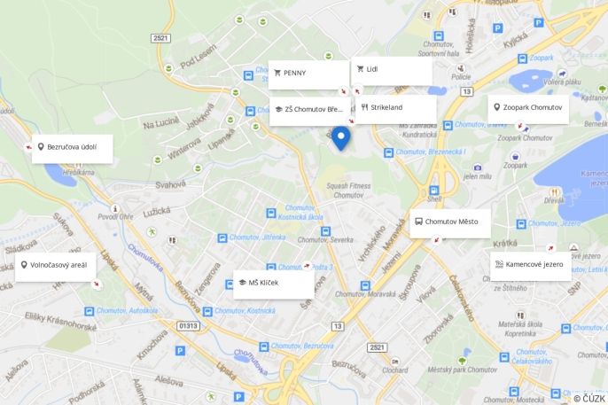 Prodej, Zahrada, Chomutov