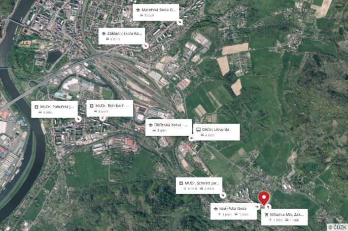 Prodej, Byt 1+1, Děčín