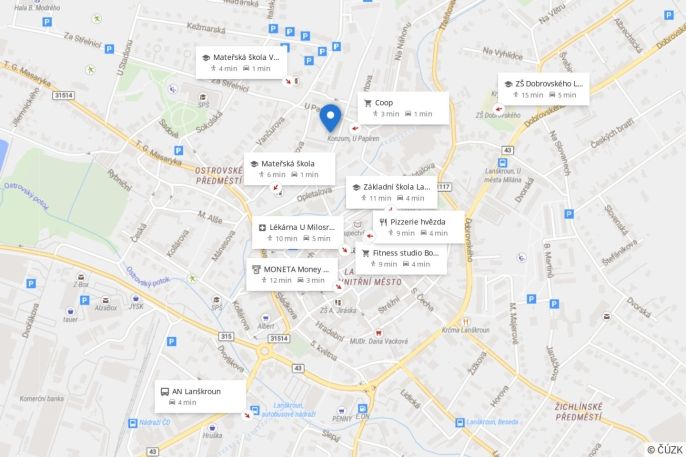 Prodej, Byt 2+1, Lanškroun