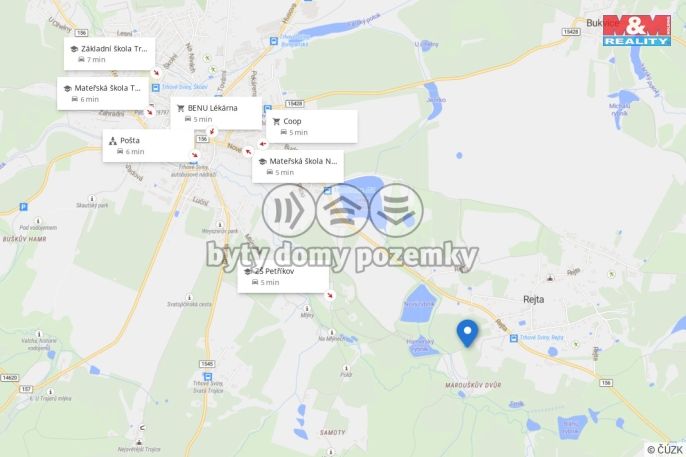 Prodej, Pozemek k bydlení, Trhové Sviny