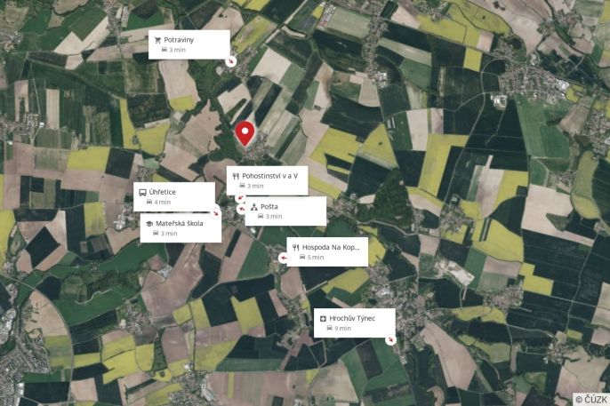 Prodej, Pozemek k bydlení, Úhřetická Lhota
