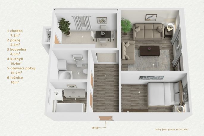 Prodej, Byt 3+1, Karlovy Vary