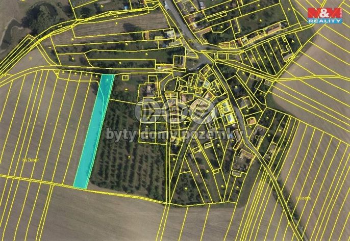 Prodej, Pole, Honětice