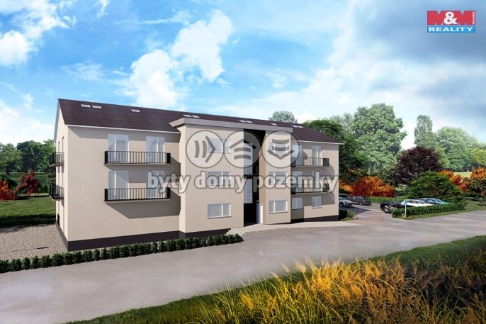 Prodej, Byt 2+kk, Žleby