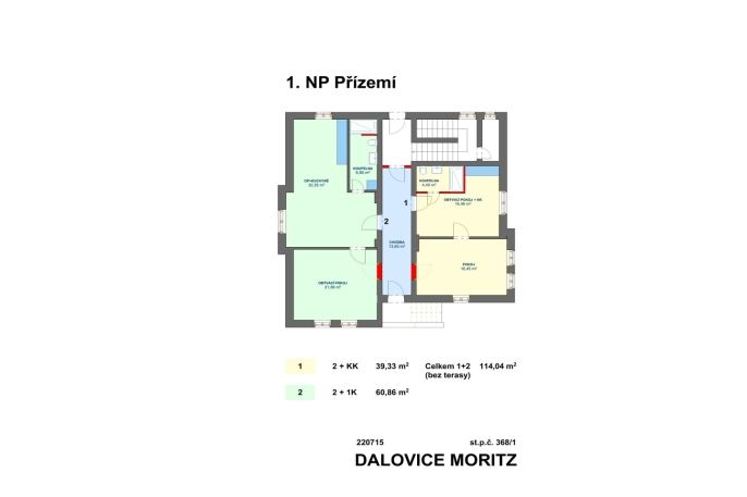 Prodej, Nájemní dům, Dalovice