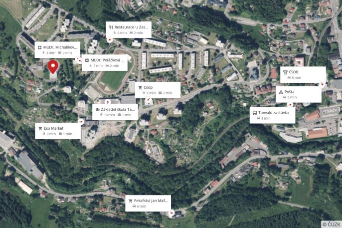 Pronájem, Byt 2+1, Tanvald